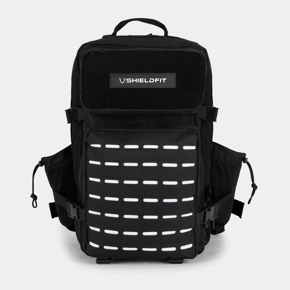 Tactical Gym Backpack Large 45L Monochrome Shieldfit
