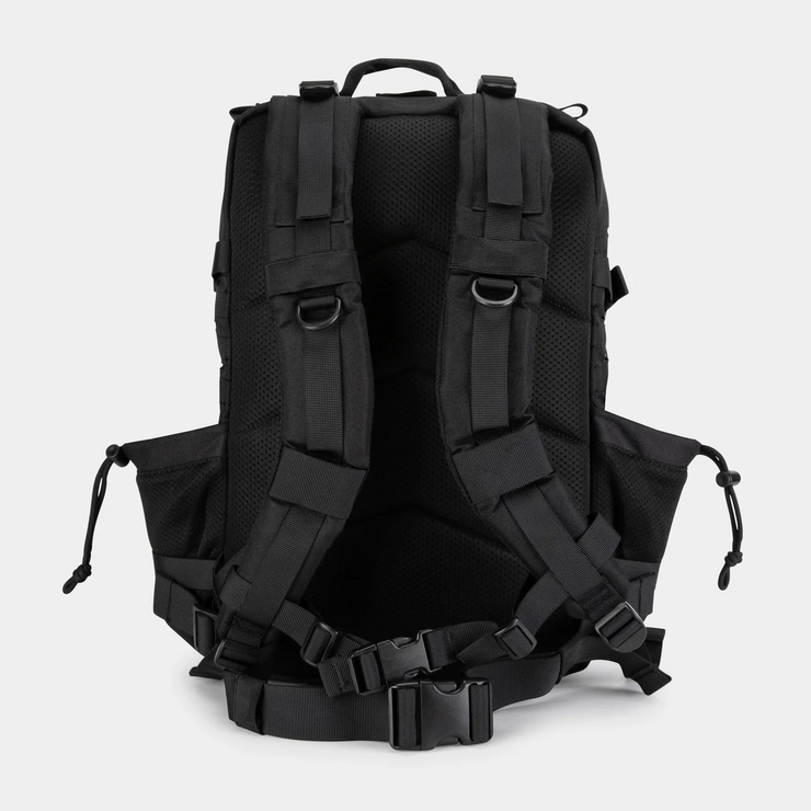 Large 45L Phantom Black Tactical Gym Backpack