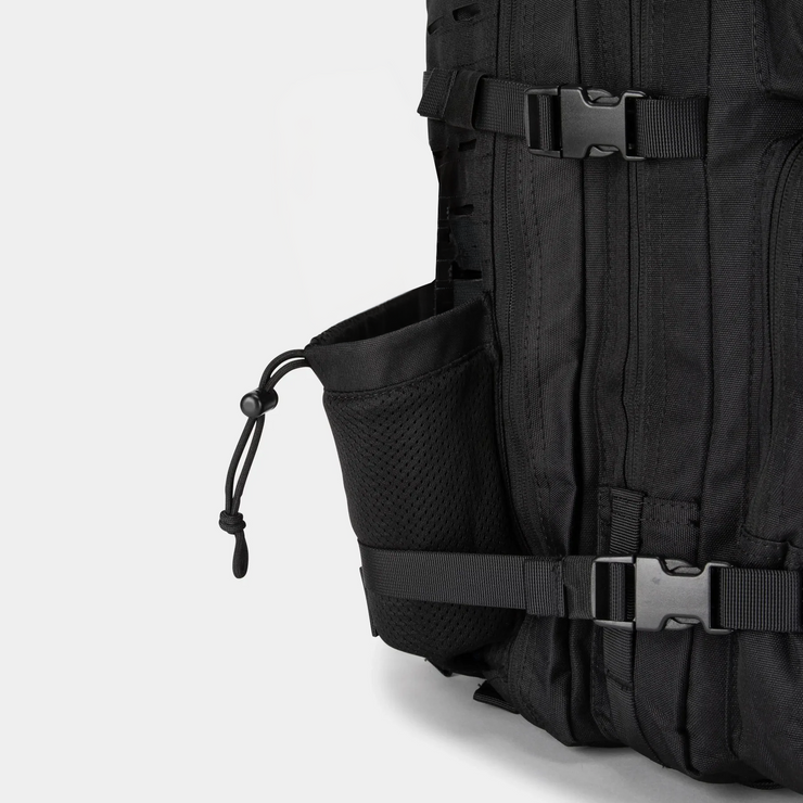 Large 45L Phantom Black Tactical Gym Backpack