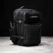 Large 45L Phantom Black Tactical Gym Backpack