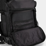 Large 45L Phantom Black Tactical Gym Backpack